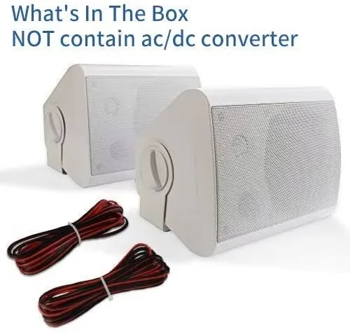 Herdio 5.25 ''300 واط 2 قطعة السلبي السلكية داخلي...