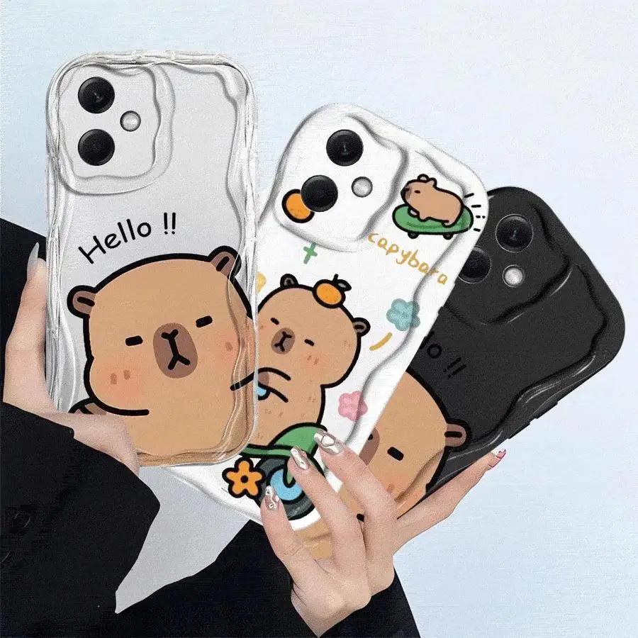 Capybara-Themed Durable Phone Case Cover