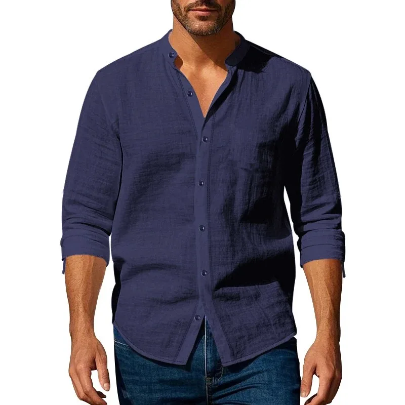 Animal Game Long Sleeve Shirts for Men Cotton Lightweight T Shirt Casual Regular Shirt Breathable Luxury Men Hawaiian Shirt