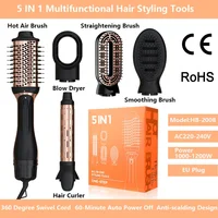 Multifunctional Styling Hair Dryer,Multifunctional Hot Air Brush,Curling Hair Dryer,Angled Hair Dryer,Electric Hot Air Brushes
