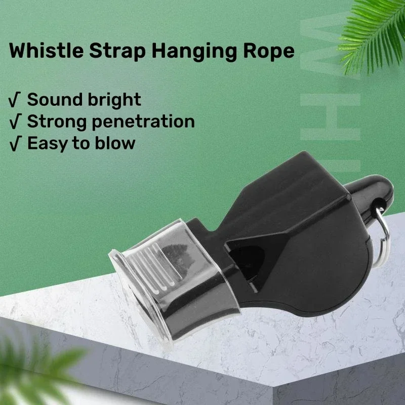 2pcs Outdoor Survival School Company Game Tools Football Basketball Running Sports Training Referee Coach Plastic Whistle