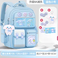 Sanrios Student Large Capacity DIY Backpack Kawaii Hello Kitty Cinnamoroll Kuromi Cartoon Cartoon Child Schoolbag Birthday Gift 2