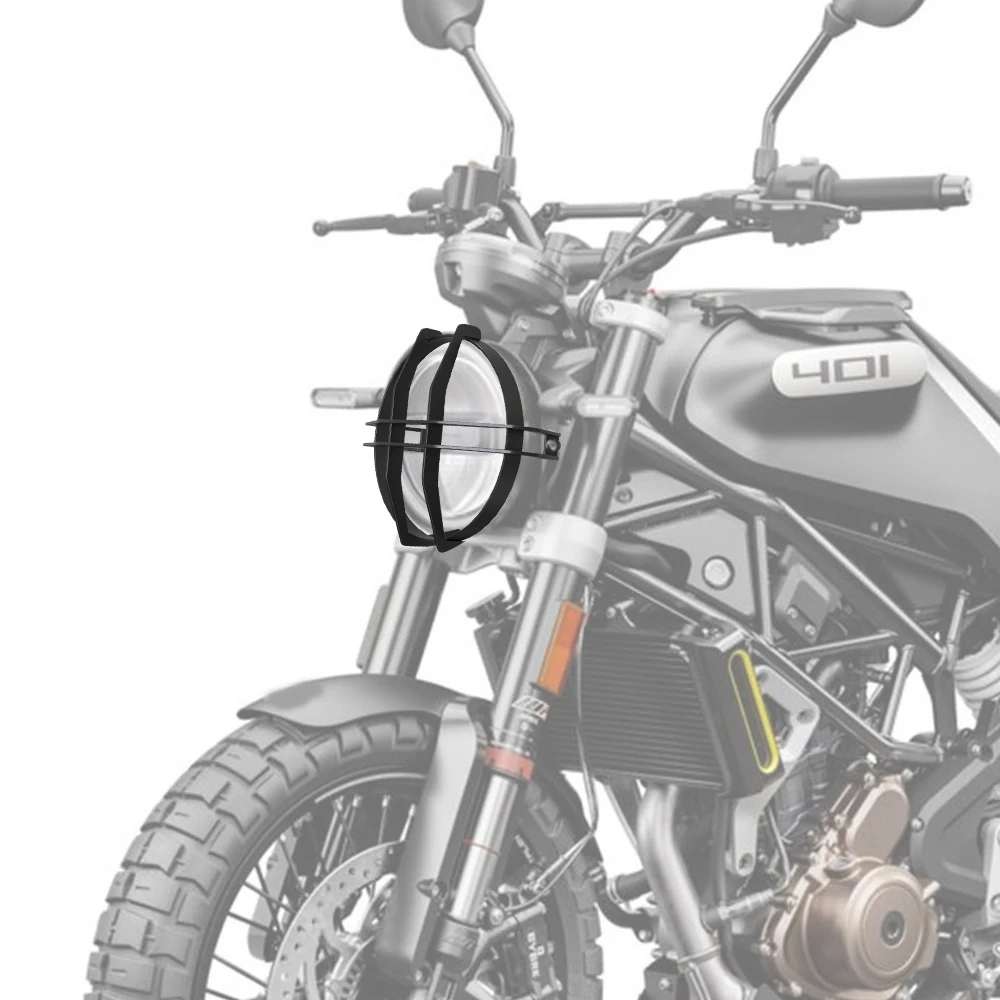 

For HUSQVARNA SVARTPILEN 401/250 2017-2018-2019-2020-2021-2022-2023 Headlight Protector Guard Cover Grille SVARTPILEN250 Moto