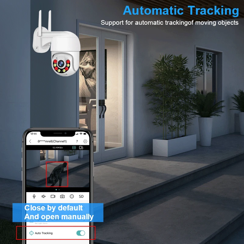 Security Camera Smart Outdoor Camera Smar Wireless 3/5MP Camera System Waterproof Wifi Security 8CH NVR Two Way Audio Face Detec Color Night Vision PTZ Xmeye ICsee