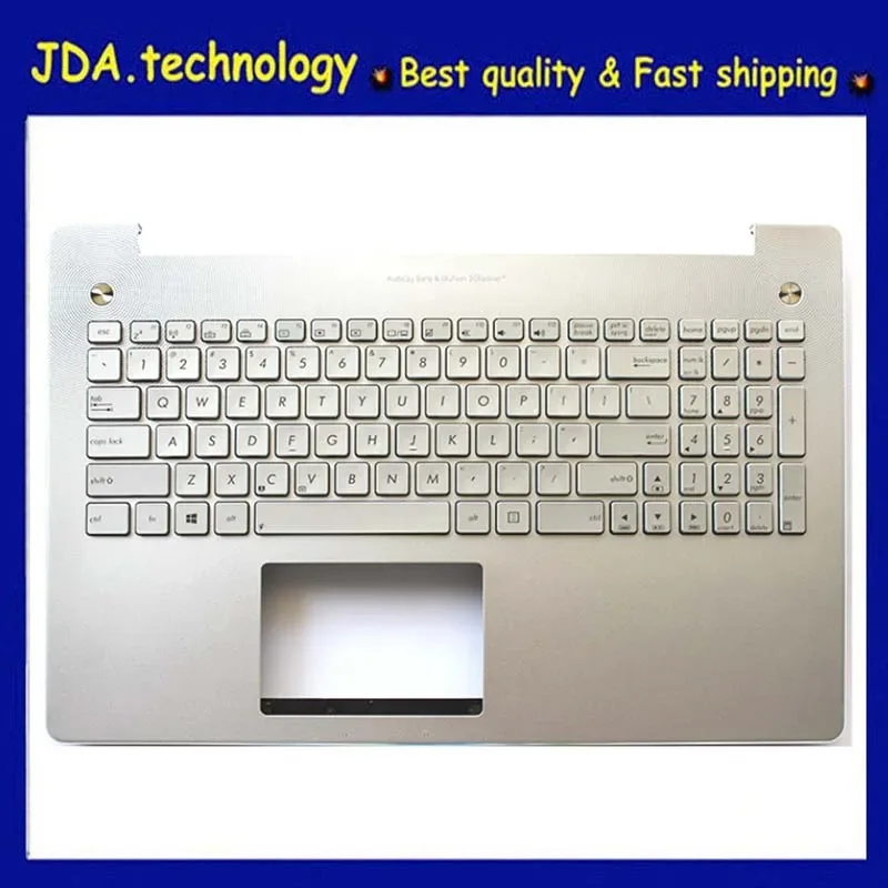 

MEIRROW New/orig For ASUS N550 N550JV N550JK Palmrest US CZ Canadia Eur keyboard Upper cover Backlight,Metal