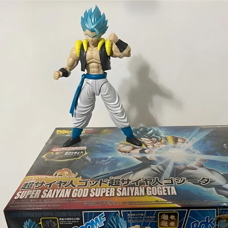 

Bandai Подлинная фигурка Драконий жемчуг модель комплект фигурки Rise Standard Super Saiyan Бог, супер сайян Gogeta коллекционные модели игрушки