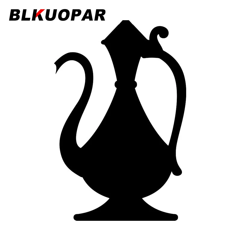 

Традиционная кофейница BLKUOPAR, автомобильная наклейка, индивидуальный солнцезащитный модный устойчивый к царапинам водонепроницаемый высеченный виниловый Стайлинг автомобиля