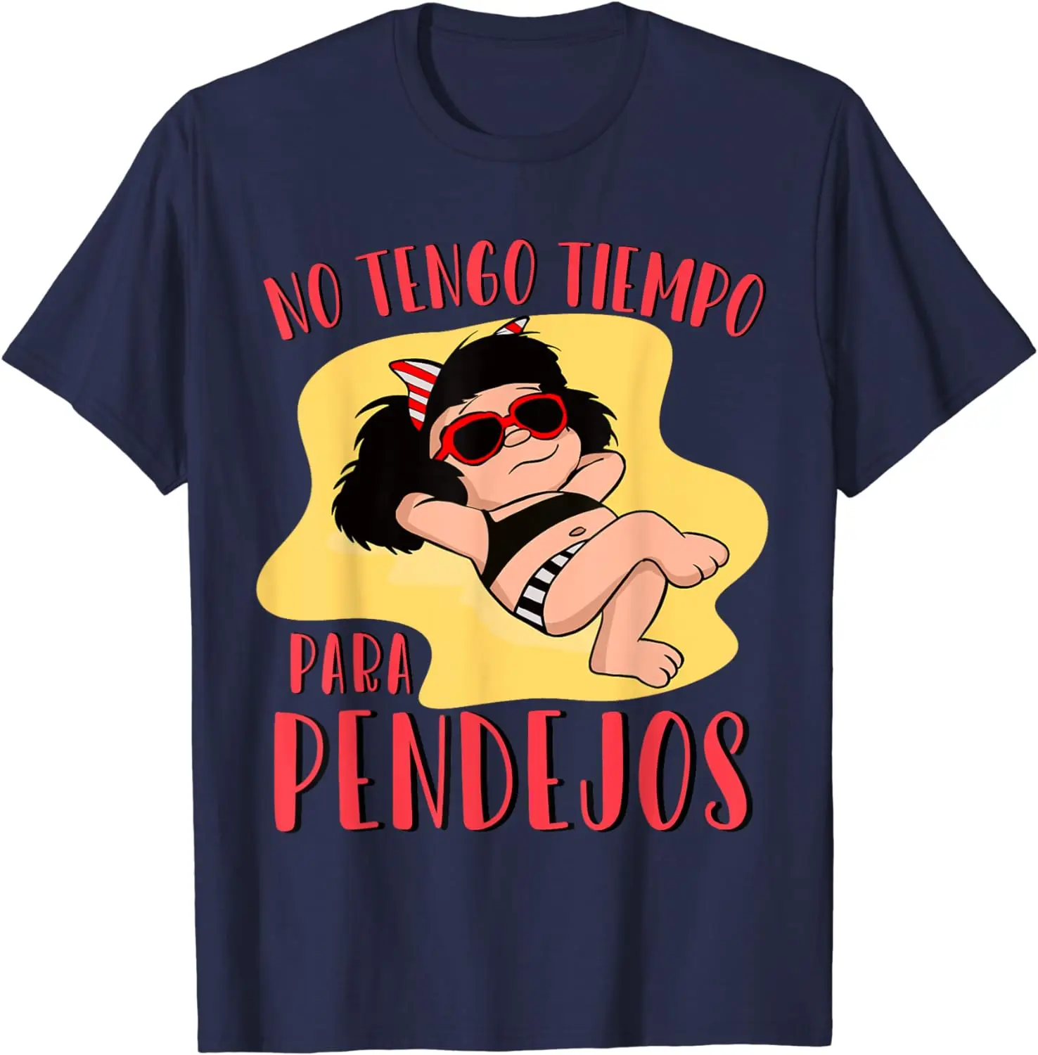 

Забавная футболка Феминистская Mafalda No tengo para Pendejos