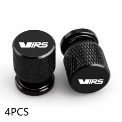 Waterproof Car Tire Valve Caps and Dust Covers (Black)
