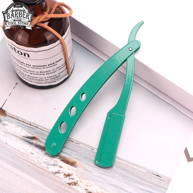 

Men'S Face Razor Stainless Steel Shaving Knife Professional Old Fashioned Manual Shaving Accessories