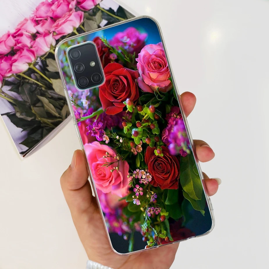 Luxury Painted Clear Silicone Phone Case - Soft Protective Cover