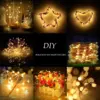 1/2/4 Pack 100LED Solar String Lights Outdoor 8 Mode Solar Fairy Light 12M Garden Yard Decorative String Lights Christmas Party 2