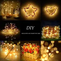 1/2/4 Pack 100LED Solar String Lights Outdoor 8 Mode Solar Fairy Light 12M Garden Yard Decorative String Lights Christmas Party 2
