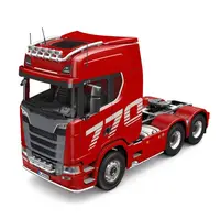 New 1/14 5802 Kabolite HUINA 770S-100 RTR RC Tractor Truck Toucan Painted Finished Cars Light Sound Vehicle Model Toys for Boys 2
