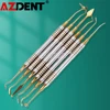 Azdent Titanium Dental Spatula Set – 6Pcs Composite Resin Filling & Repair Instruments