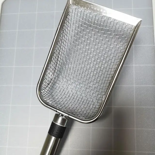 Stainless Steel Cat Litter Scoop With Holes – Durable Easy Clean Ergonomic Handle Rust-Resistant Ideal For Quick Waste Removal