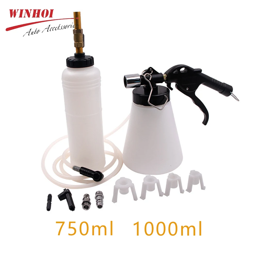 Car Brake Bleeder Kit Oil Change Pump brake bleeder kit oil change pump 1000ml Brake Fluid Replacement Tools Oil Exchanger for Auto Car Truck Motorcycle