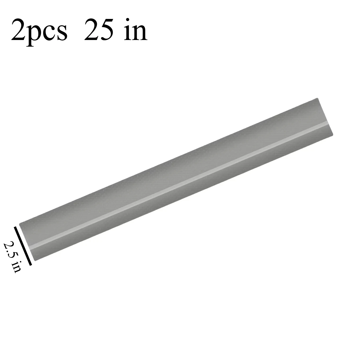 Silver Stainless Steel Adjustable Stove Gap Covers - Set of 4, Easy-to-Clean Kitchen Counter Fillers