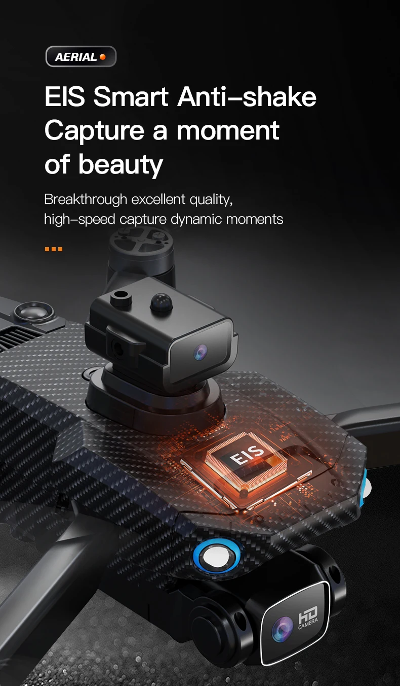 Description Picture 4 of itemBrushless GPS 8K Dual Camera With Obstacle Avoidance RC Quadcopter Helicopter P8 Pro Drone