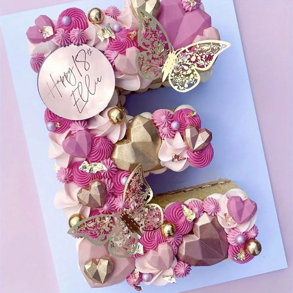 12Pcs 3D Butterfly Wall Decor 3 Sizes Gold Butterfly Decorations For Birthday Cake Decorations Party butterfly decorations