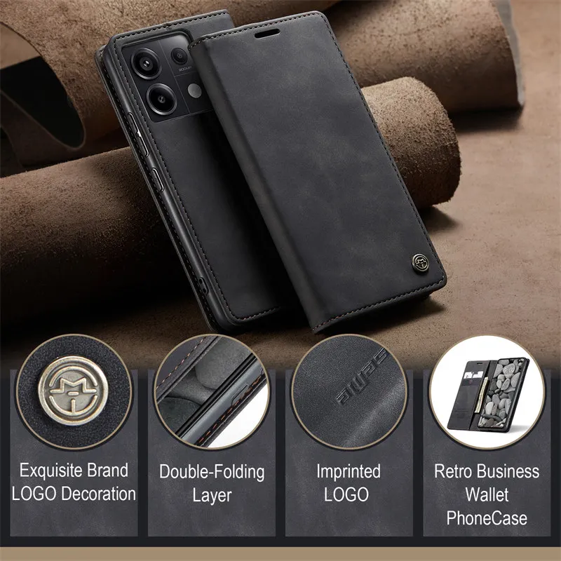 WOWUDI Per Magnetica Cover Xiaomi Redmi NOTE 13 PRO PLUS 5G Trasparente con Anello Supporto Compatibile con Aspirazione magnetica per auto,Sottile Silicone 2 in 1 Copertura Separabile- Bianco