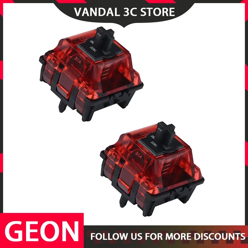 Pre Vendita 70/10 Pz Interruttore Ad Asse Magnetico 42G Raptor He Trigger Elettromagnetico Interruttore Lineare Accessorio Per Wooting 60He