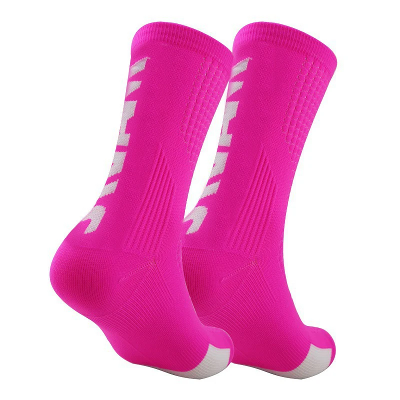 Professionelle Sport Socken Atmungsaktiv Männer und Frauen Sport Basketball Fußball Kompression Socken Knie Hohe Socken Lauf Socken