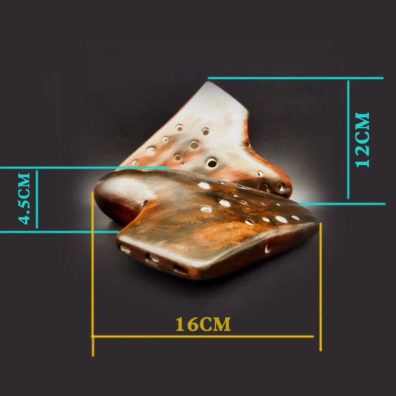 Ceramic Ocarina Rare Triple Alto Ocarina 16 Holes Professional Musical Instrument Accessories Party Wedding Gift
