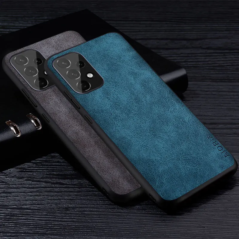 Premium Scratch-Resistant PU Leather Case - Solid Color Cover