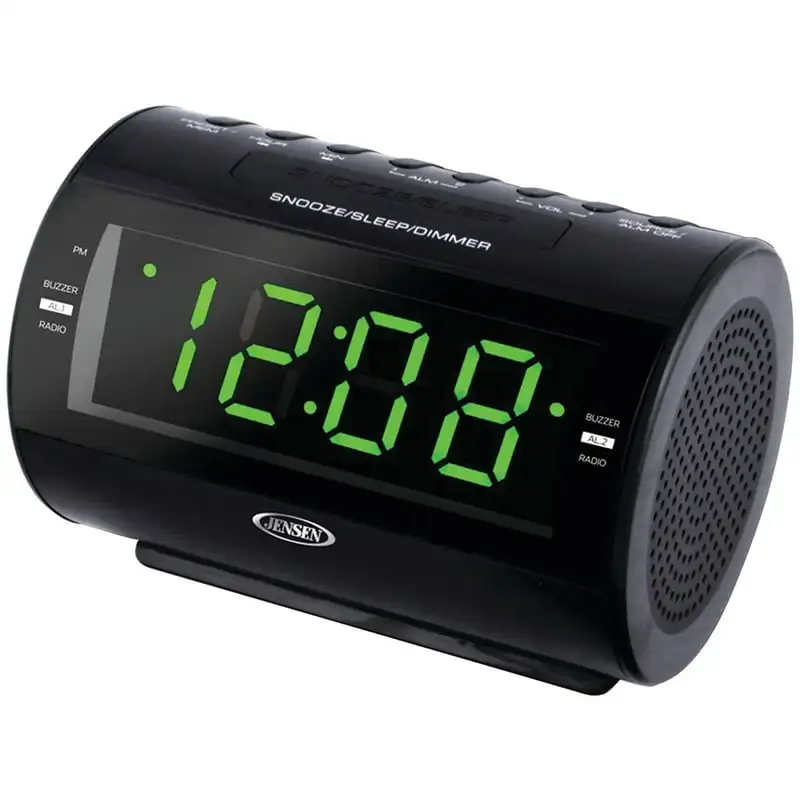 

AM/FM Dual-Alarm Clock Radio