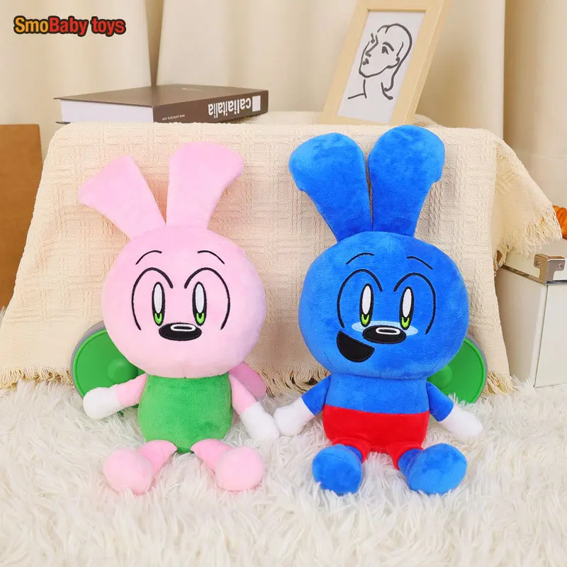 

2023 Riggy The Rabbit Plush Runky Riggy Plush Rabbit Monkey Stuffed Animals Bunny Plushie Doll Kids Birthday Christmas Gifts