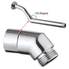 G1/2 Shower Elbow Adapter Shower Connector Hand Shower/Top Spray Elbow Chrome-Angle Female Thread And Male Thread Bathroom Parts 4