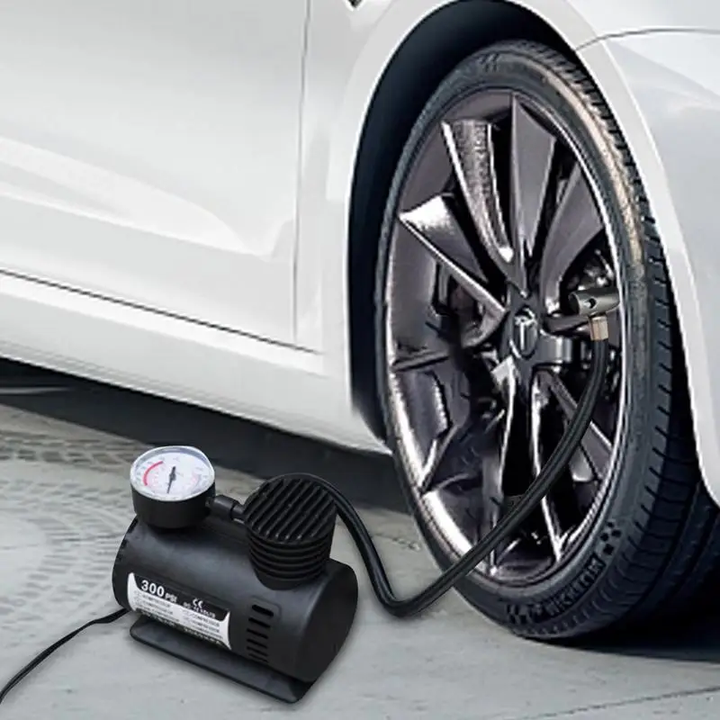 Air Pump for Car Tires Portable Tire Air Compressor Lightweight Safe Compressor Tire Inflator Bicycle Motorcycle Tires