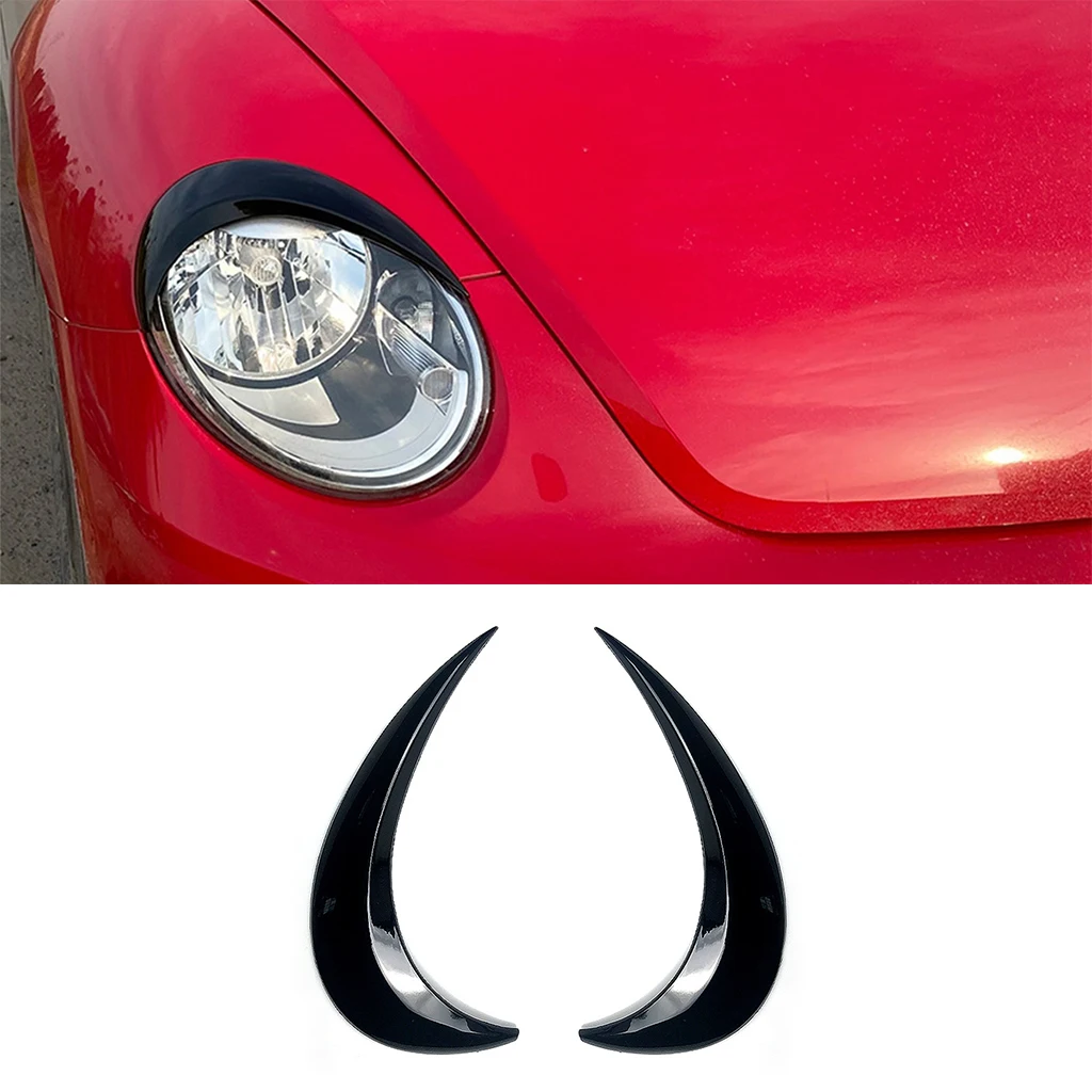 

2 шт., автомобильные наклейки для передних фар Volkswagen Beetle 2012-2018 GTI
