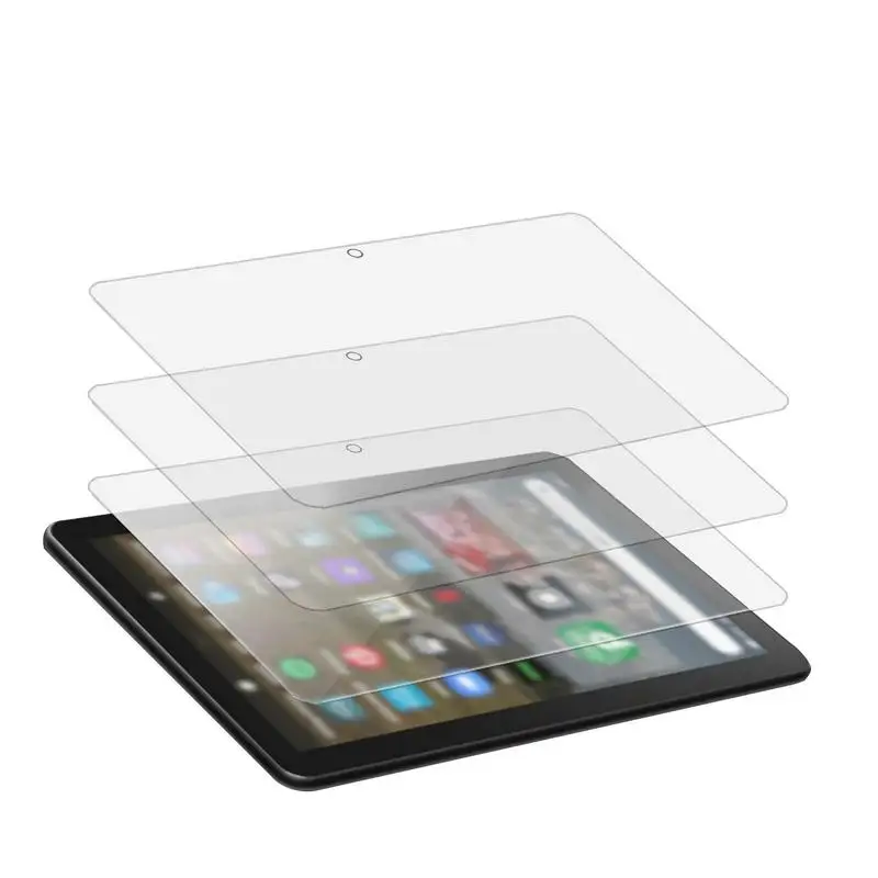 0.3mm Ultra thin Tablet Screen Protector Film 3pcs 9H Hardness And HD