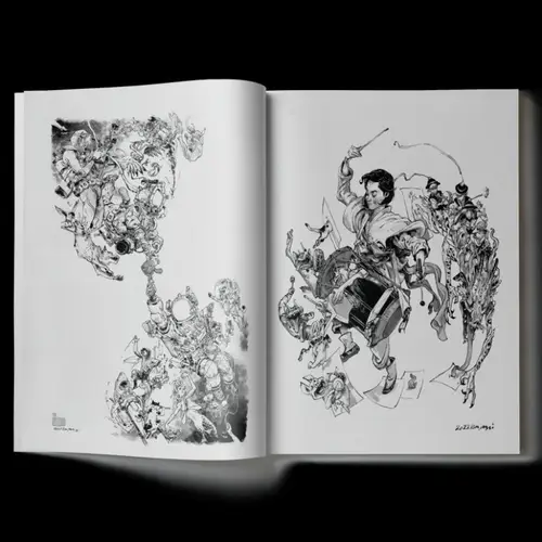 Kim Jung-gi's Latest English Sketchbook Collection 2024 Karl Kopinski - Image 3
