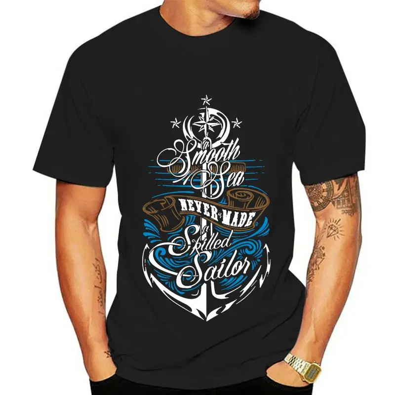 

Tops T Shirt Men ad anchor Comic Inscriptions Short Male Tshirt