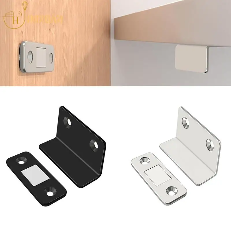 

1 Set Cabinet Catches With Screw Ultra Thin Strong Door Closer Magnetic Door Catch Latch Door Magnet Furniture Cupboard Closer