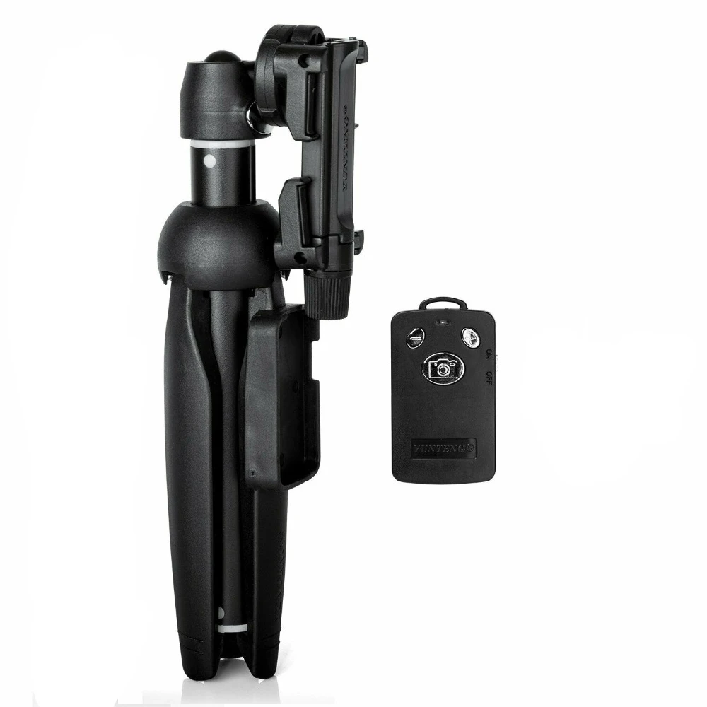 YUNTENG 9928 selfie stick tripod selfie stick sports camera selfie stick cell phone selfie stick smartphone selfie stick phone selfie tripod Foldable Selfie Stick Wireless Bluetooth Remote Extendable Monopod Tripod Phone Stand Holder Mount