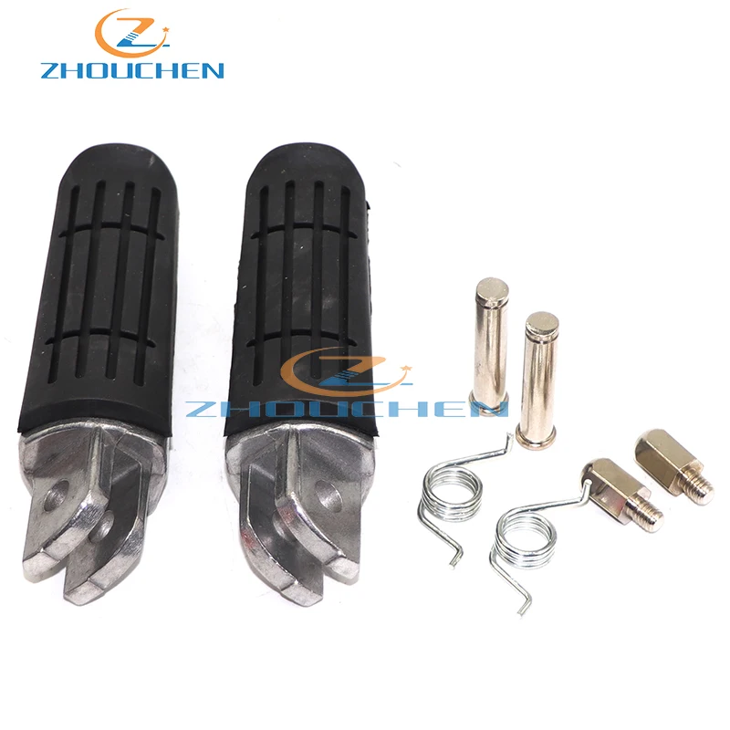 

Front Footrest Foot Pegs Pedals For YAMAHA FJR 1300 FZ1 FZ400 FZ6R XJR400 YZF 1000 R1 YZFR1 TDM 900 XJ900