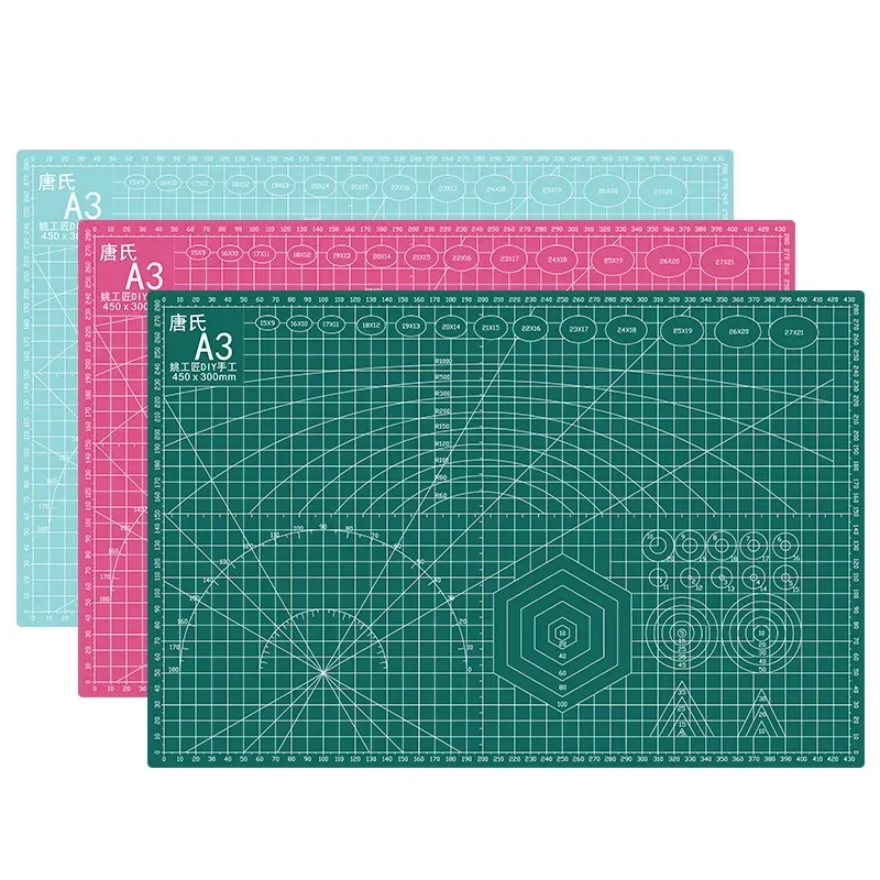절단 색상 모델 작업대 스탬프 고무 DIY 절단 PVC 패드 두께 보드 조각 플레이트, 3mm 매트 클레이
