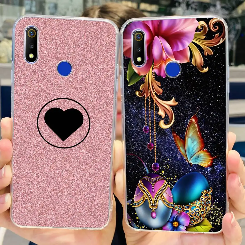 Butterfly Design Soft Clear Silicone Protective Phone Case