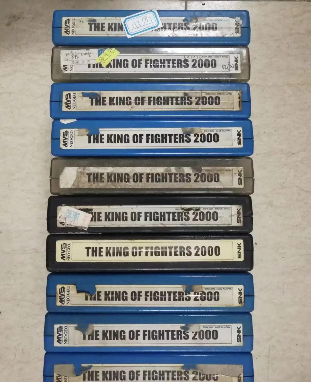 SNK MVS 일본  게임 잉크 카트리지, KOF 시리즈용
