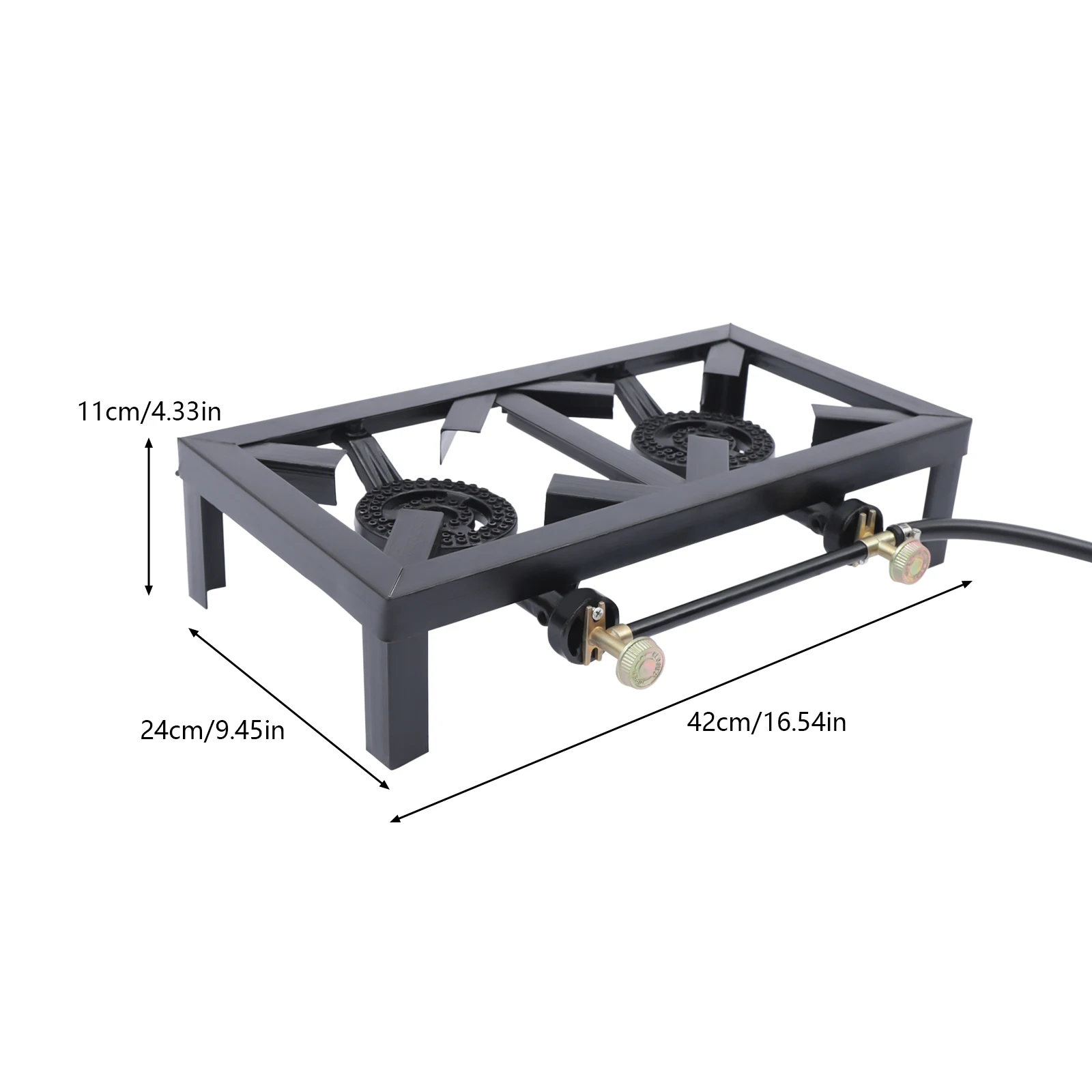 Outdoor Propane Stove Portable 4 Burner Camping Cooking Stove