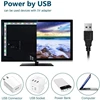 10M 2835 USB LED Strip Light RGB 24-key Remote Control Flexible Lamp Tape Lights Ribbon TV Desktop Screen Backlight Diode 6