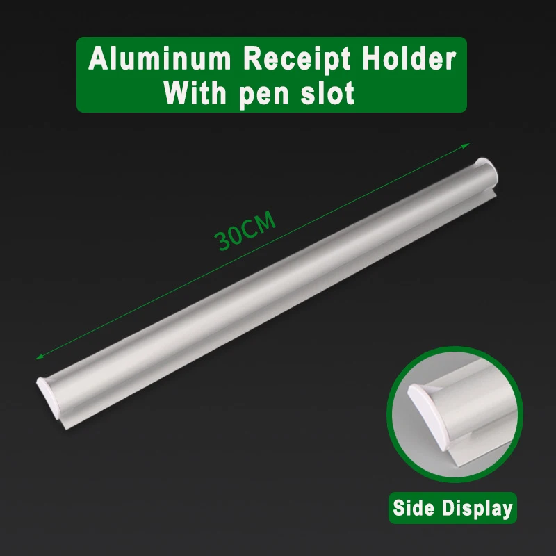 Stainless Steel Slide Check Rack Bill Orders Ticket Holder For - View #2