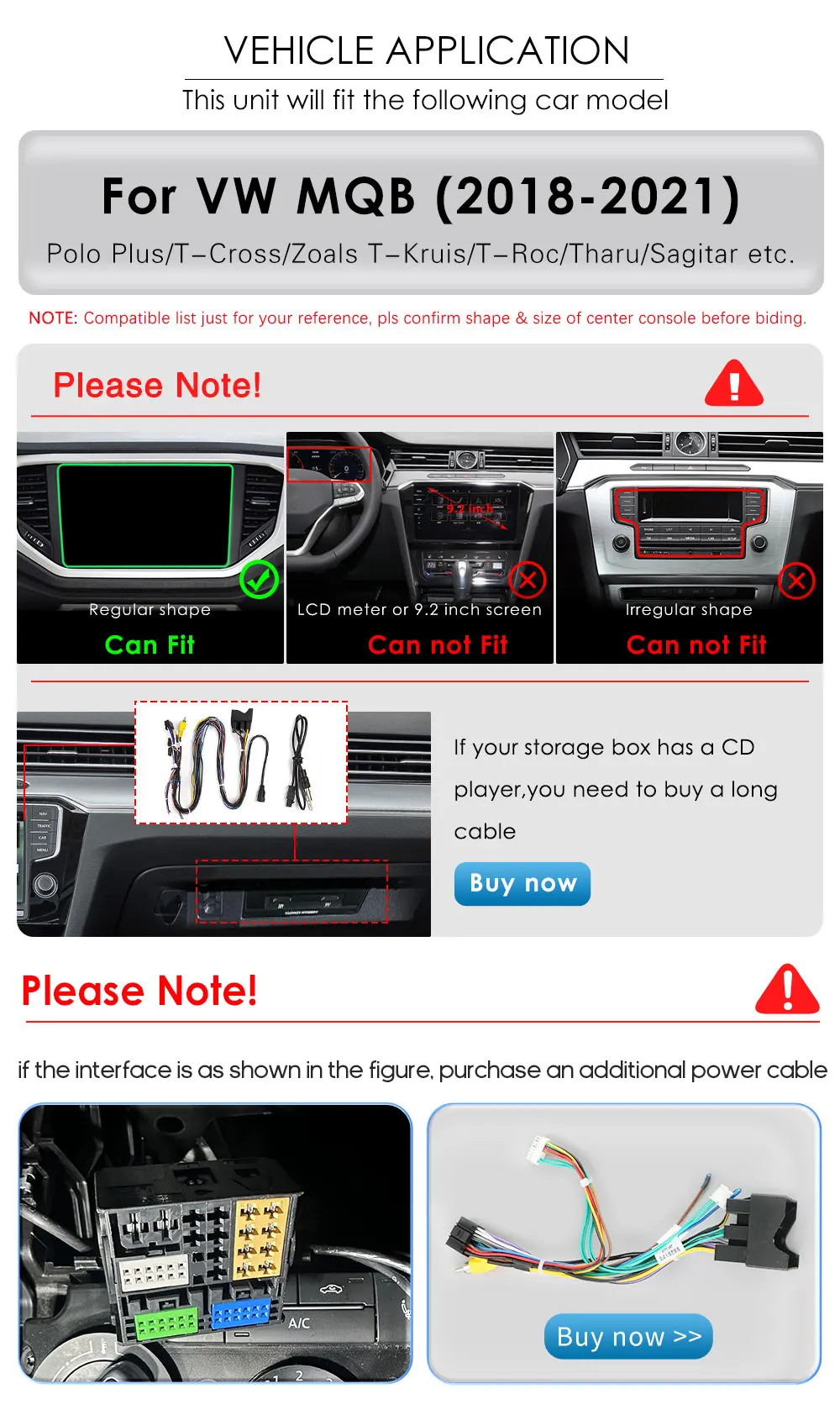 Hizpo 7862 Car Radio Android Auto For VW Volkswagen MQB Polo Plus/T-Cross/Zoals T-Kruis/T- Roc Carplay Multimedia Player Stereo