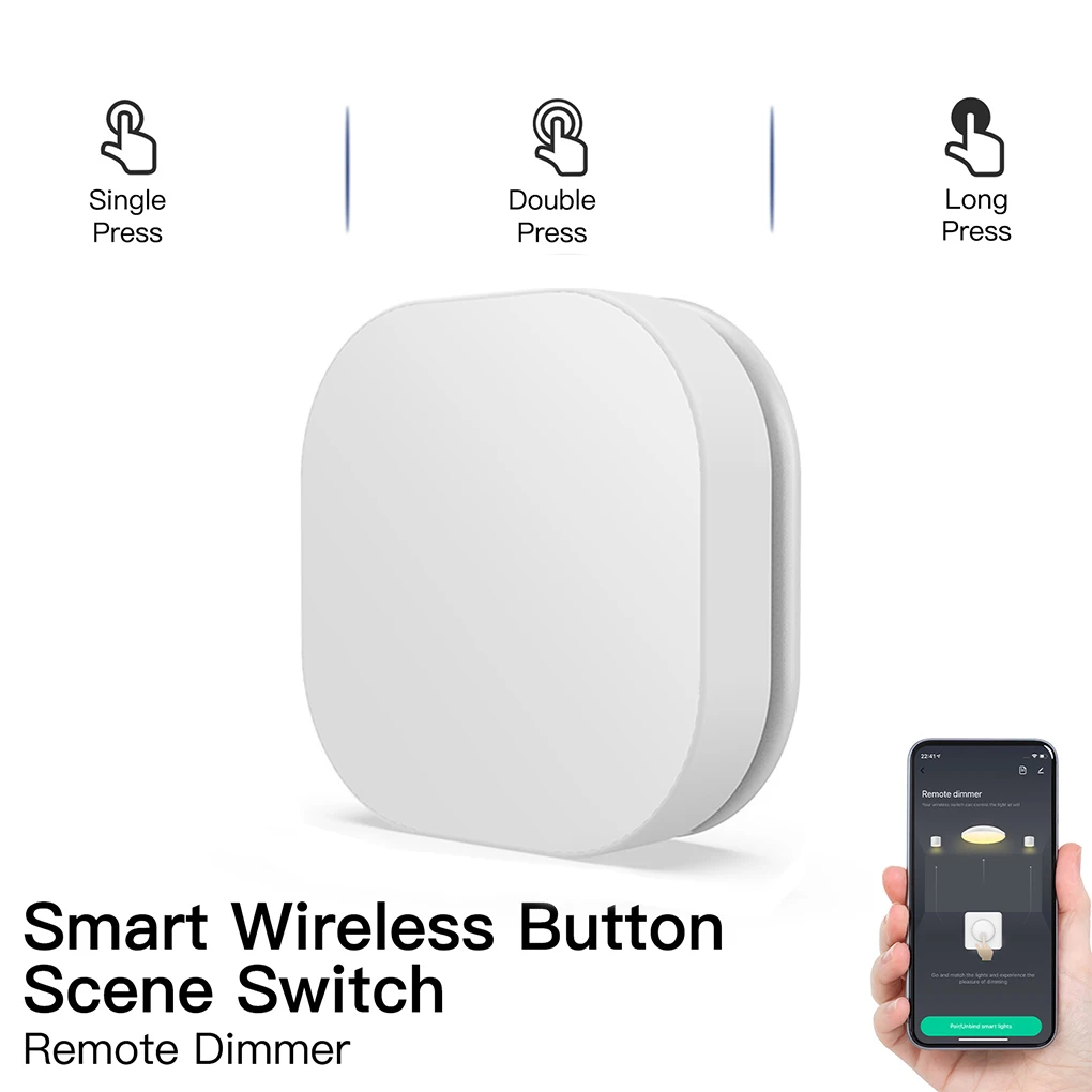 Zigbee Remote Waterproof Dimmer Zigbee Switch Remote Control Light