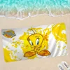 Looney Tunes T-Tweety Bird Beach Towel For Kids Personalized Bath Towel Pool Towel Vacation Gift Picnic Towel Party Gift 6