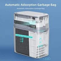 14L Bathroom Automatic Sensor Trash Can Smart Home Automatic Bagging Smart Garbage Bin For Home Toilet